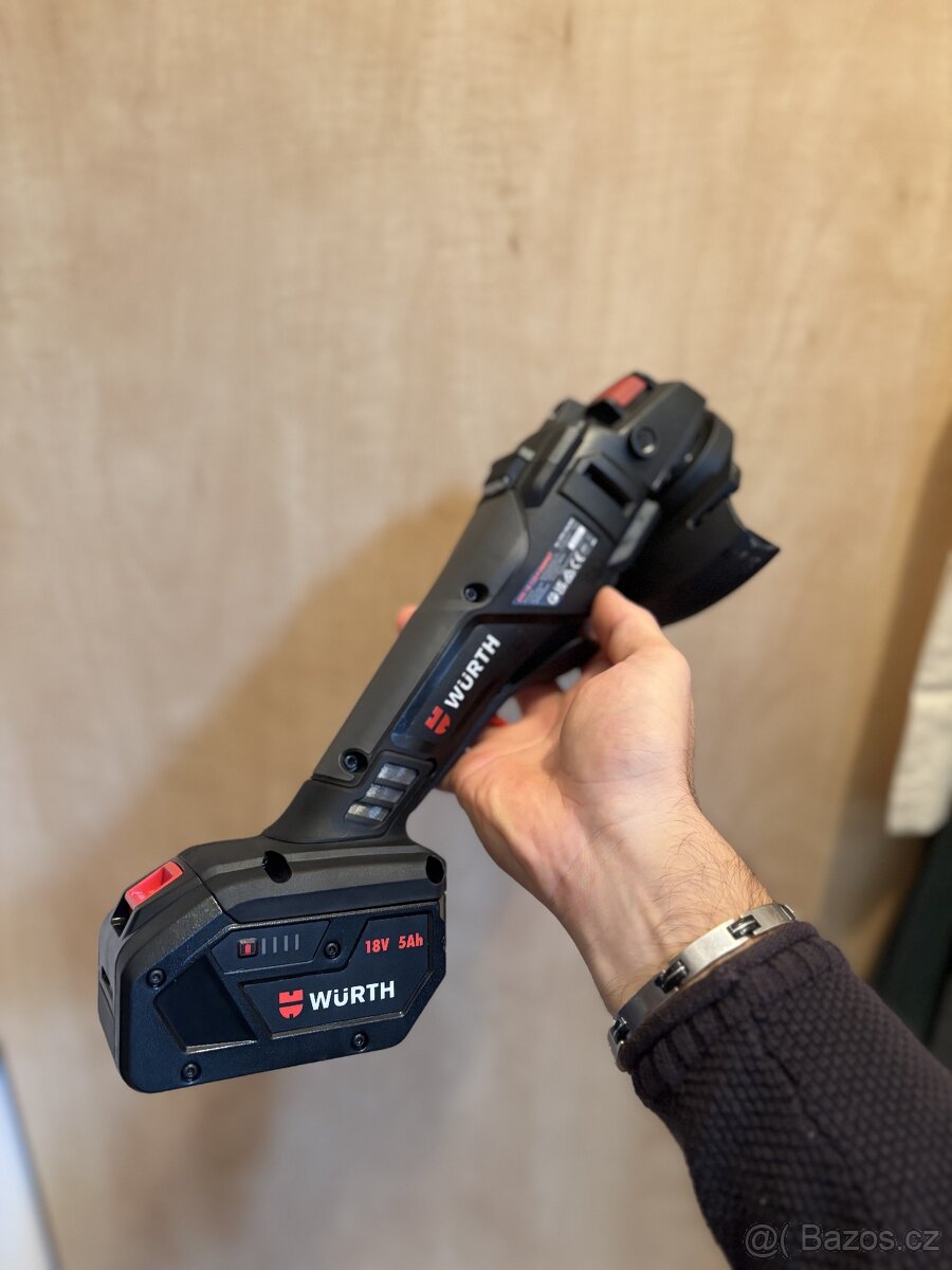 Akumulátorová úhlová bruska WÜRTH - 3