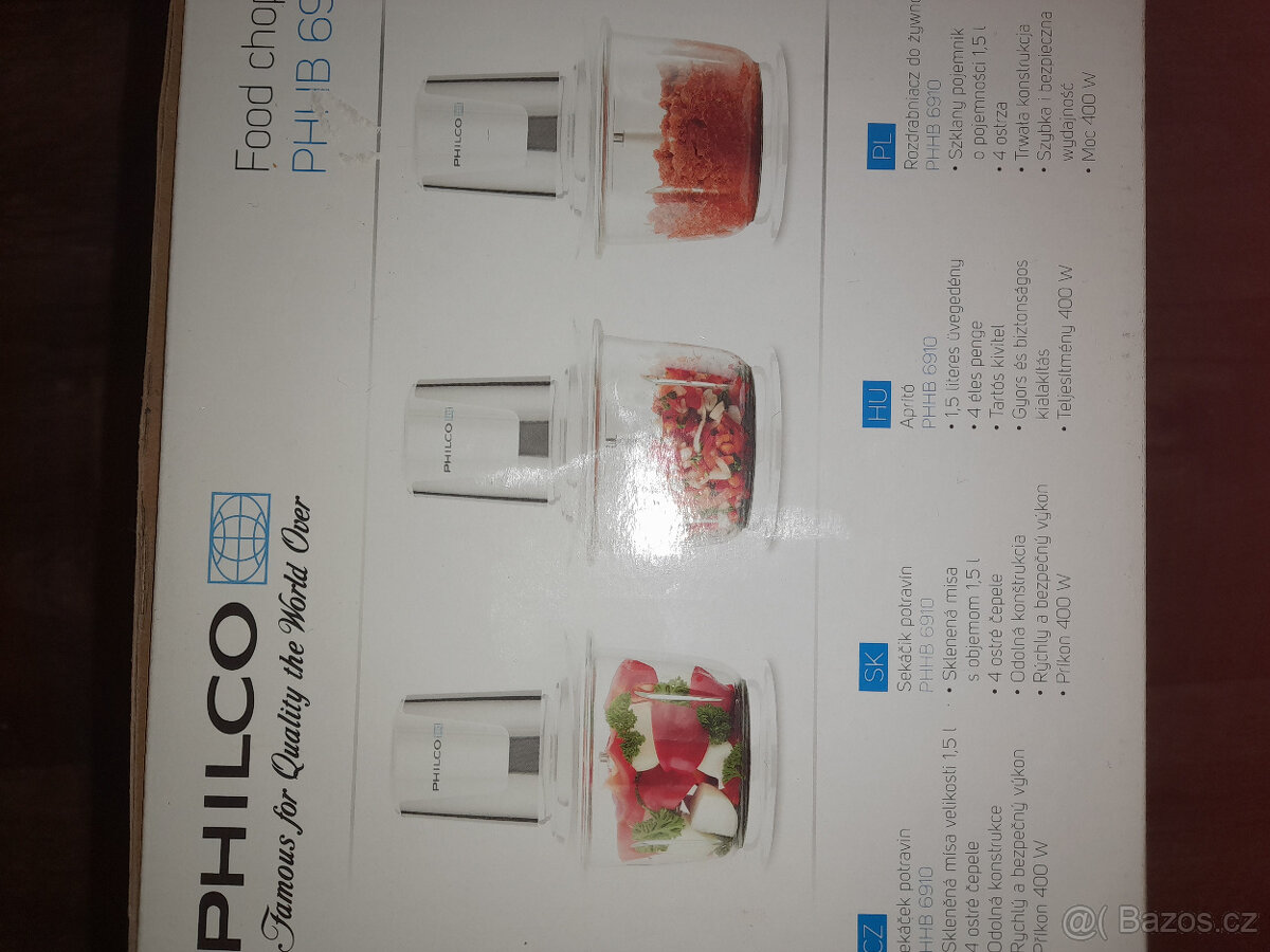Nové SEKÁČEK POTRAVIN PHILCO - 3