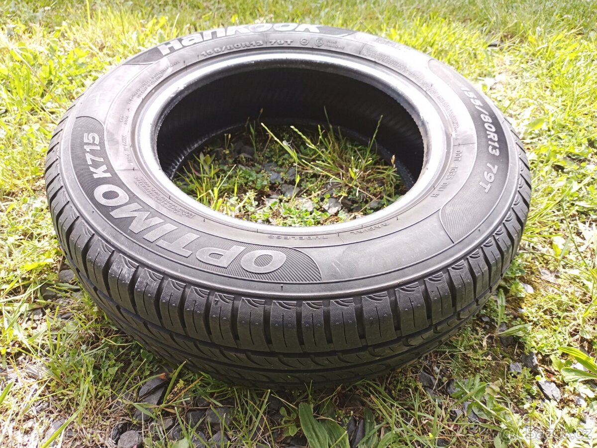 Letní pneu HANKOOK OPTIMO K715 - 155/80 R13 - 3