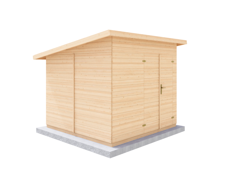 Dřevěný domek Brno na nářadí - 3