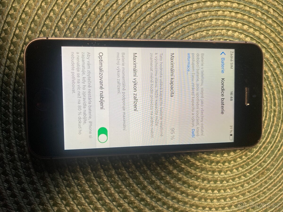 IPhone SE 2016 32gb BAT. 95% - 3