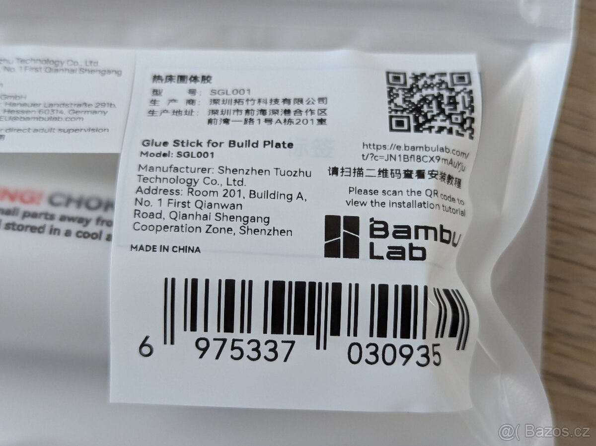NOVÉ Bambu Lab tuhé lepidlo Glue Stick for Build Plate - 3