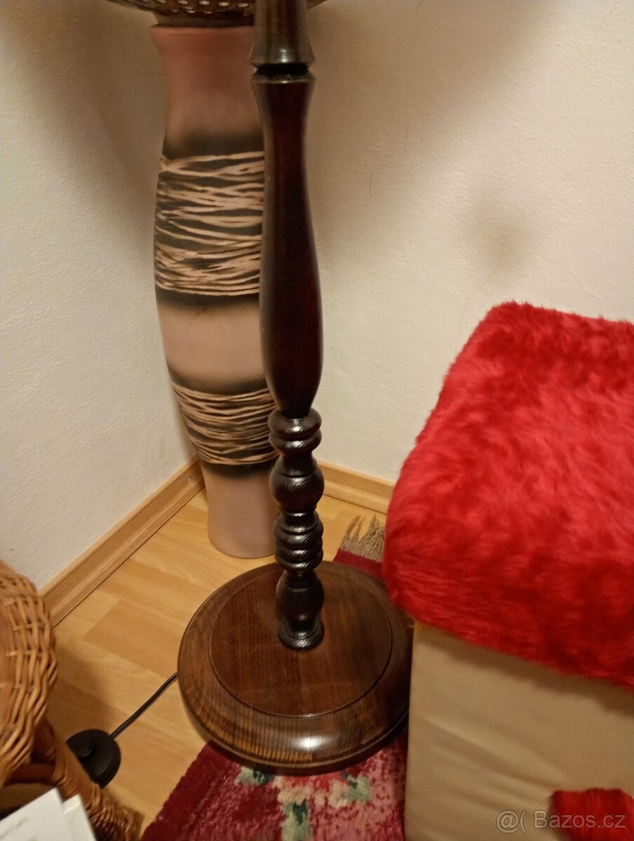 retro lampa stojací - 3