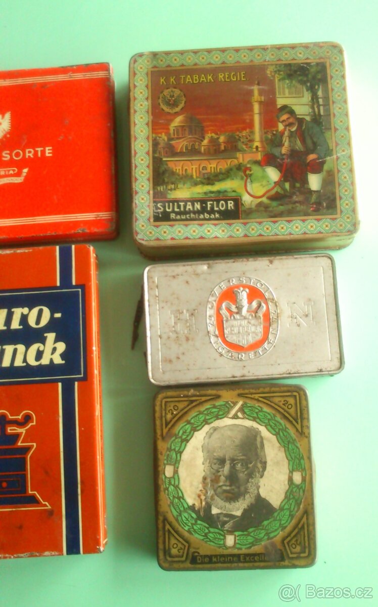 Plechové krabičky 8ks - 3