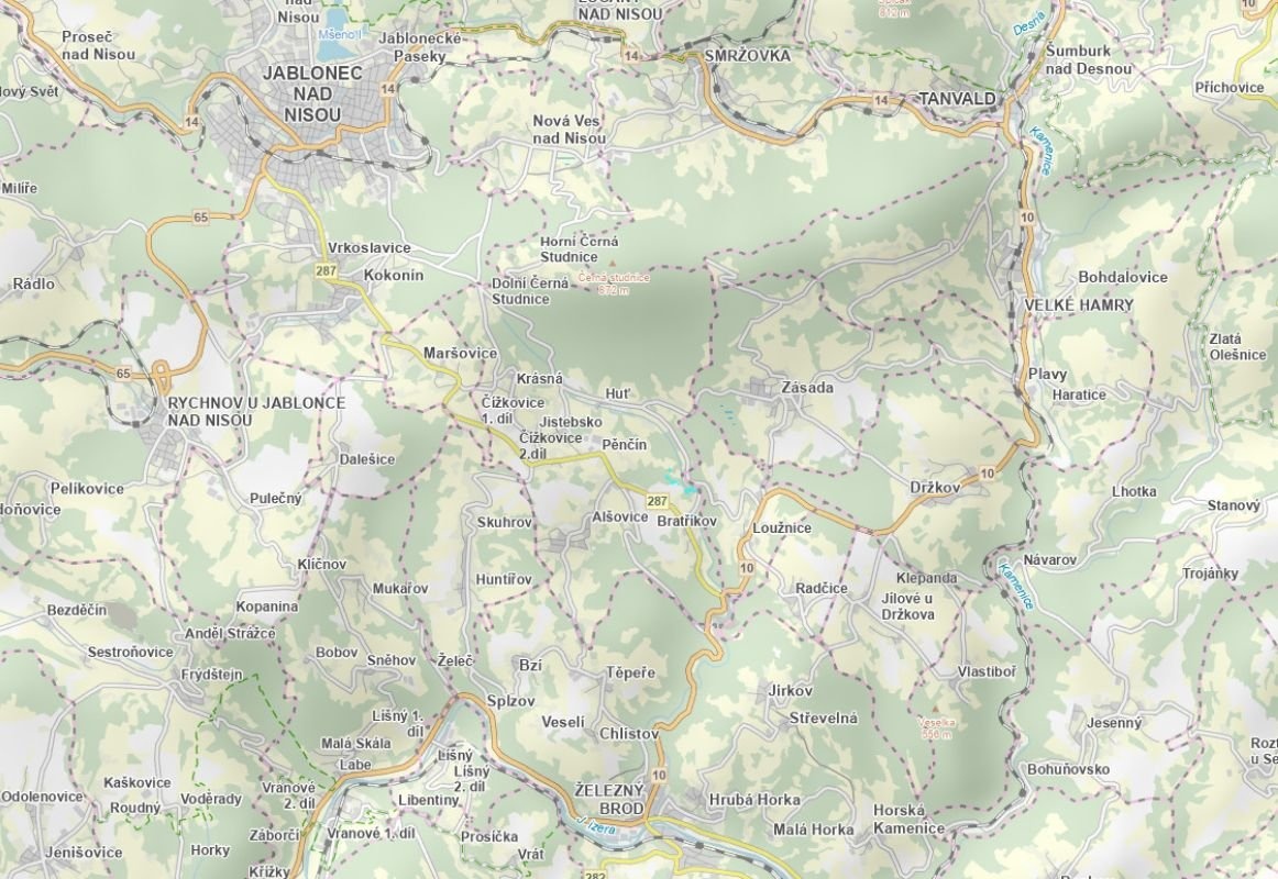 Prodej podílu 1/2 lesa 3 081 m², Pěnčín - 3