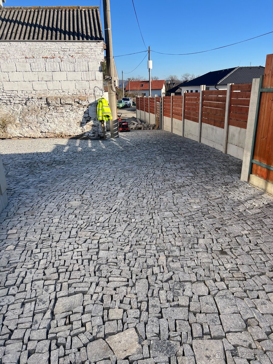 Pokladka odseku,kostek,kamene - 3