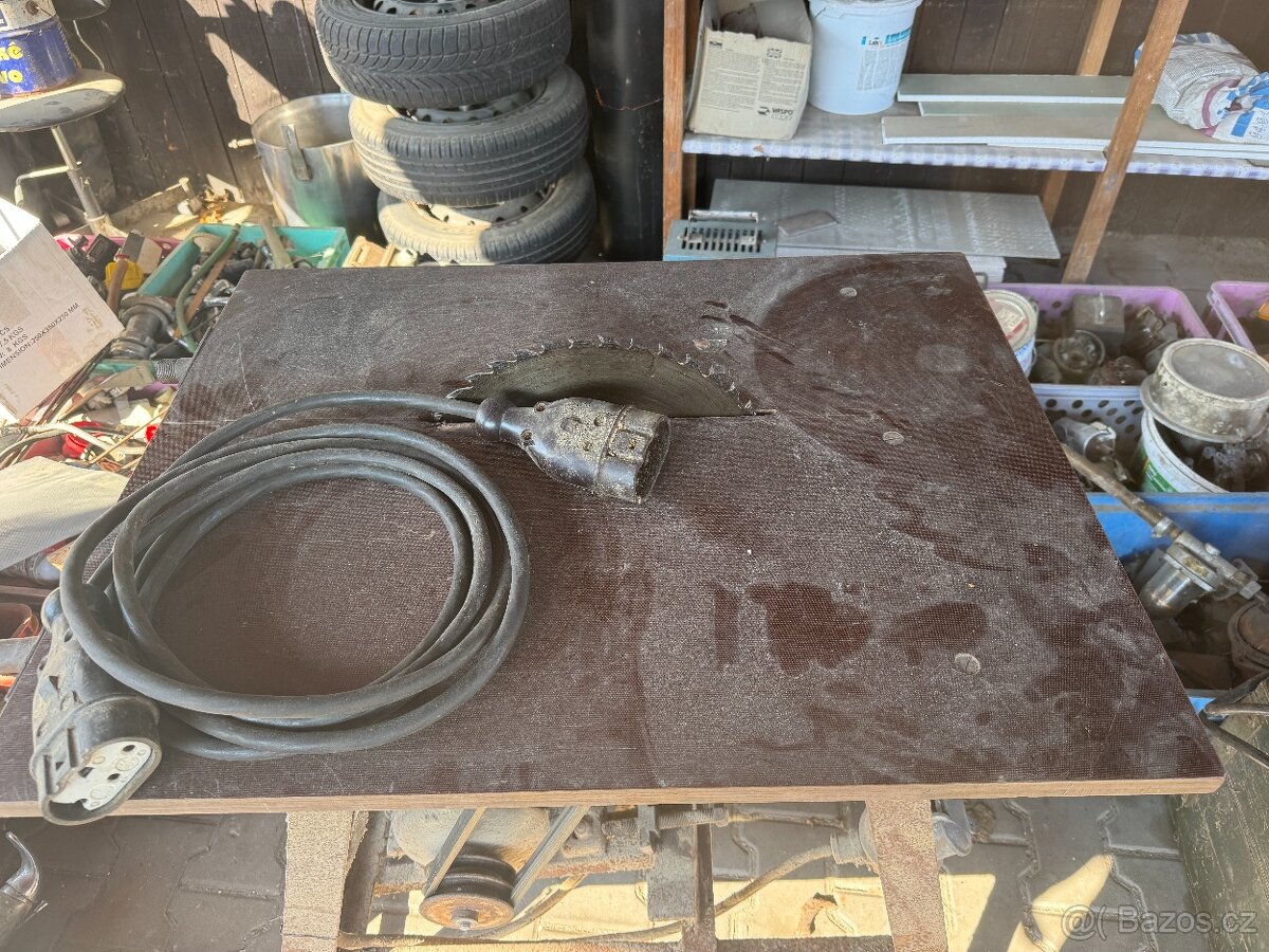 Okružní pila domácí výroby - 3