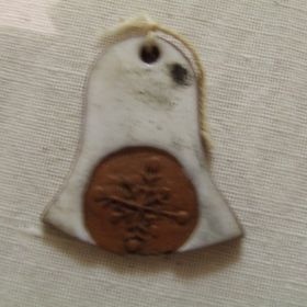 Podkovy pro štěstí - kov, keramika, drhaná; zvonečky - 3