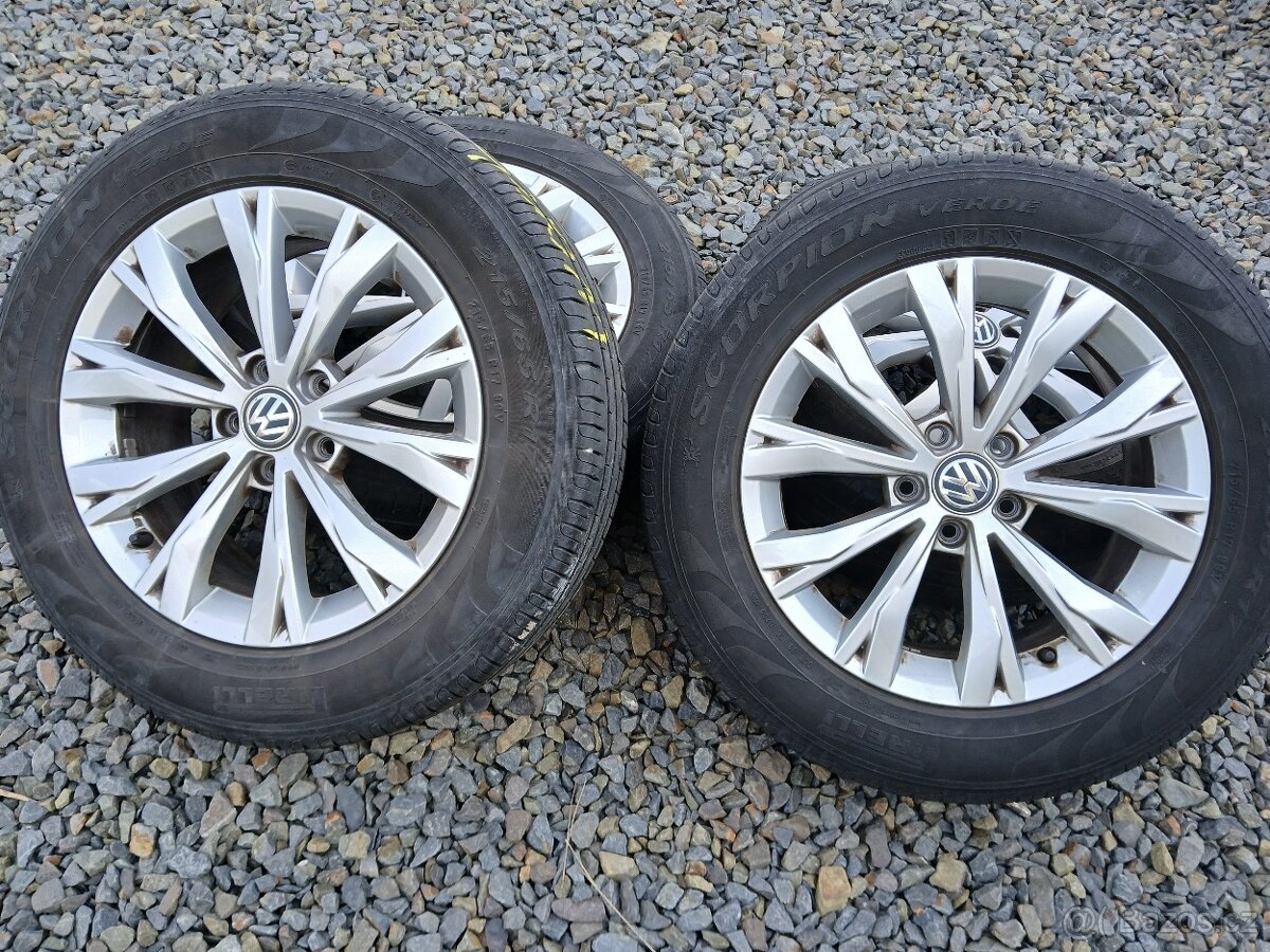ALU kola,sada, model MONTANA,originál,215/65 R17,5x112,TOP - 3