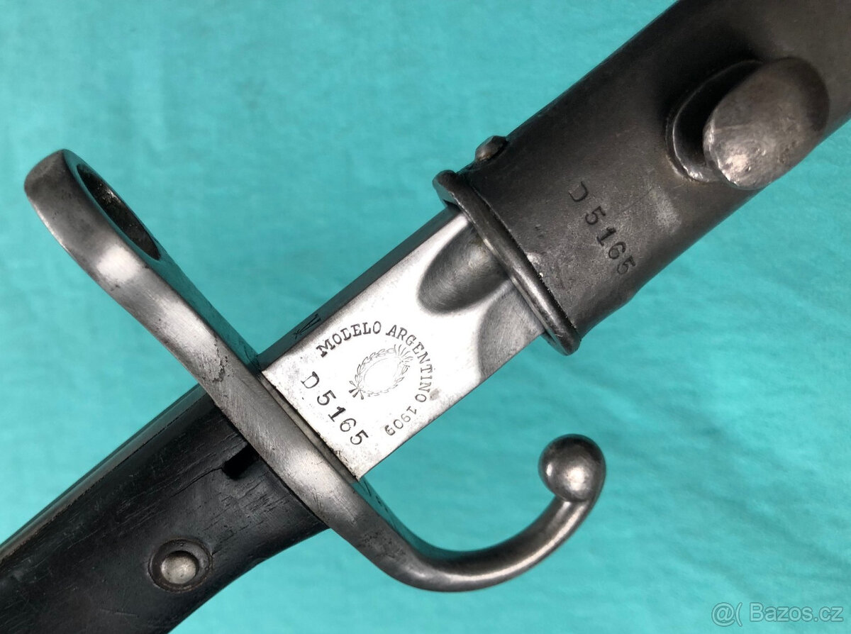 Argentinský bodák M1909 - 3