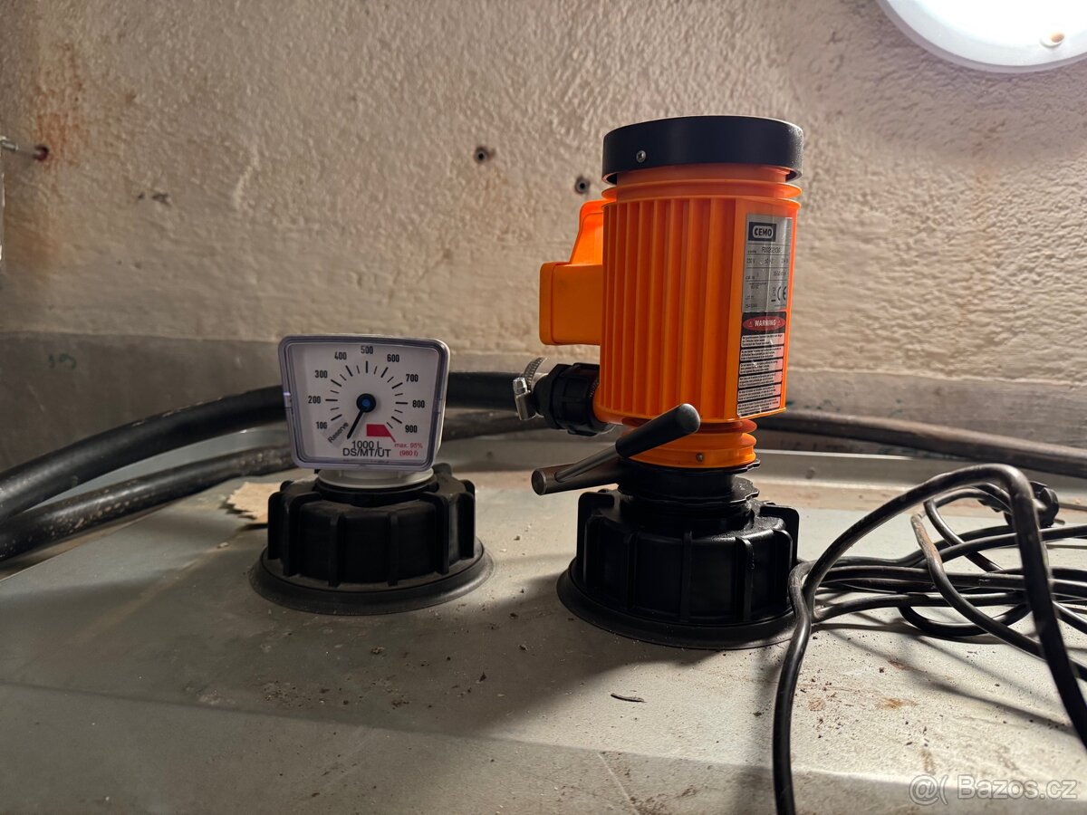 CEMO nádrž na naftu / LTO 1000 litrů UNI komplet - 3