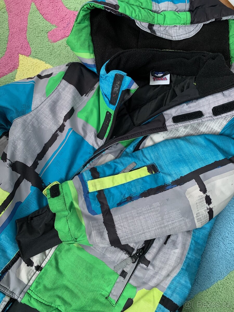 Dětská zimní bunda zn. Yigga vel. 134 - 3