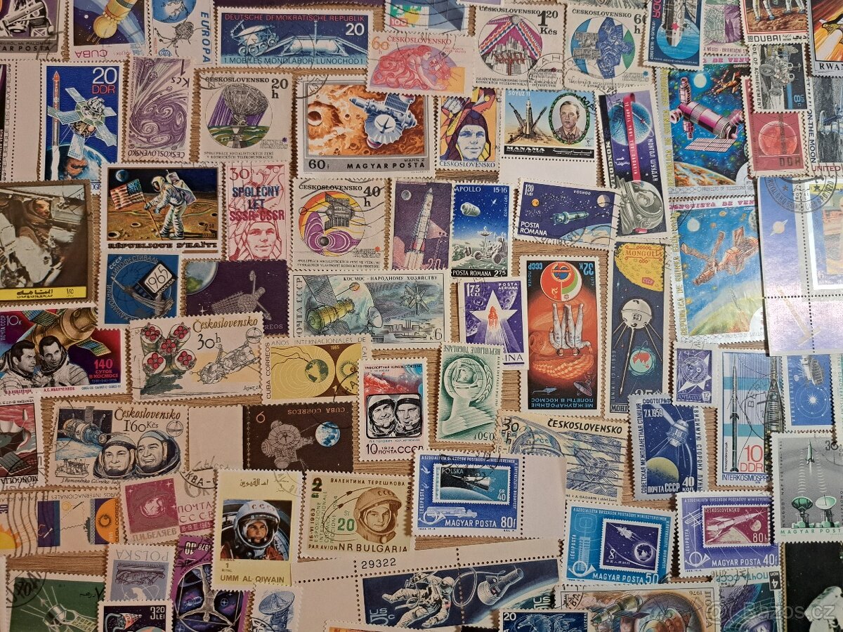 Sbírka známek vesmí - 3