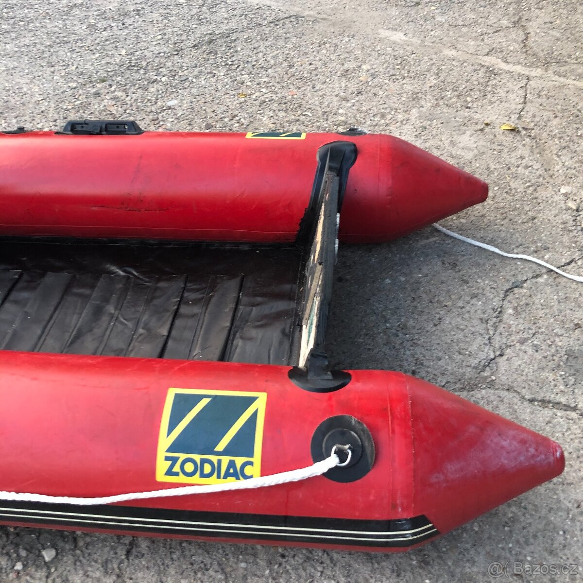 Nafukovací motorový člun ZODIAC+starší přídavný motor - 3