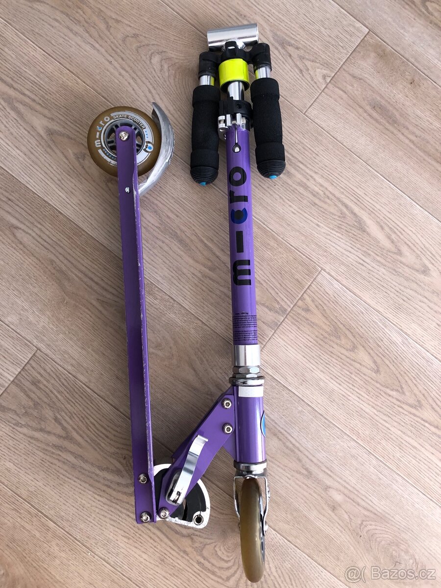 Koloběžka zn. Micro od 8 let s příslušenstvím - 3