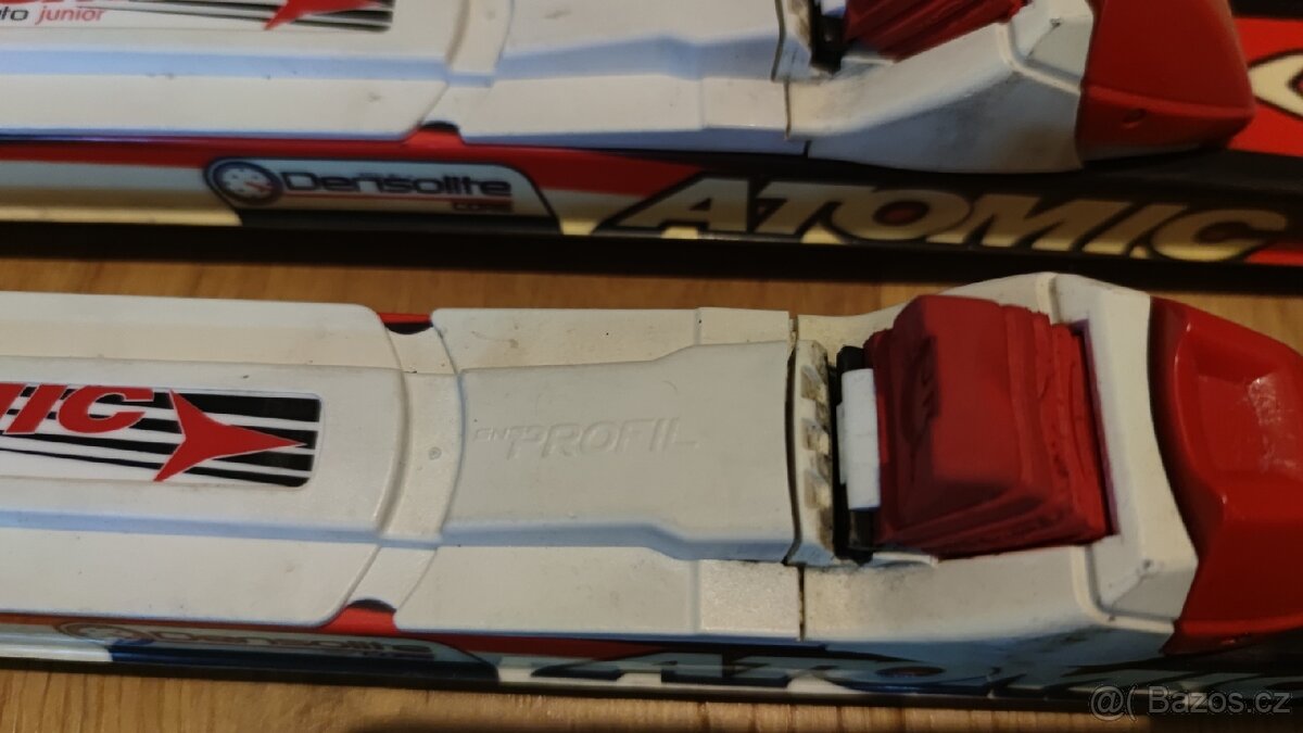 Dětské běžky ATOMIC, 130 cm + hůlky 105 cm - 3