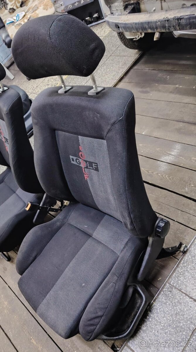 prodám polosport sedačky do VW Golfa 3 - 3