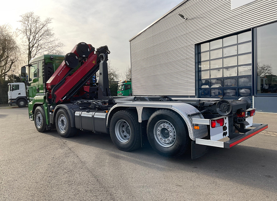 MAN TGS 35.460 8x2 - nosič kontejnerů s hydraulickou rukou - 3