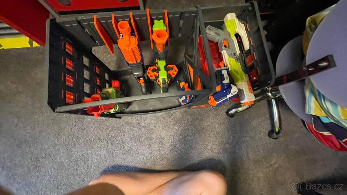 NERF stojan + pistole - 3