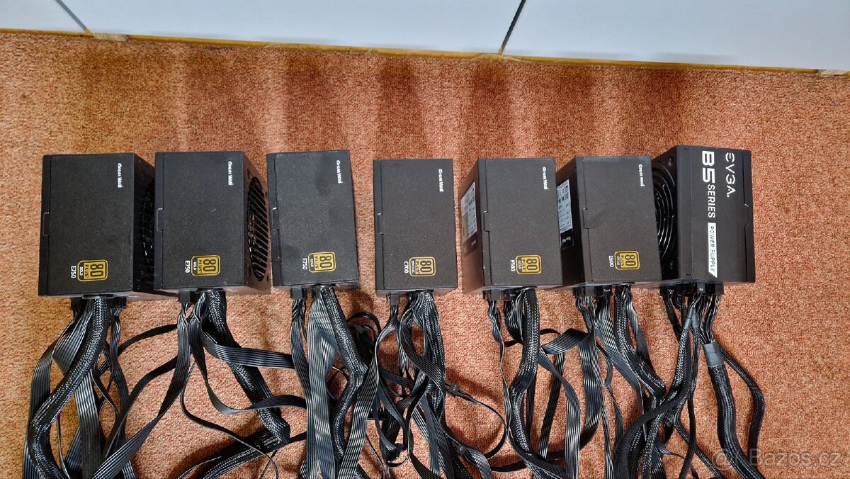 Modulární pc zdroje 500-750W, ATX - 3