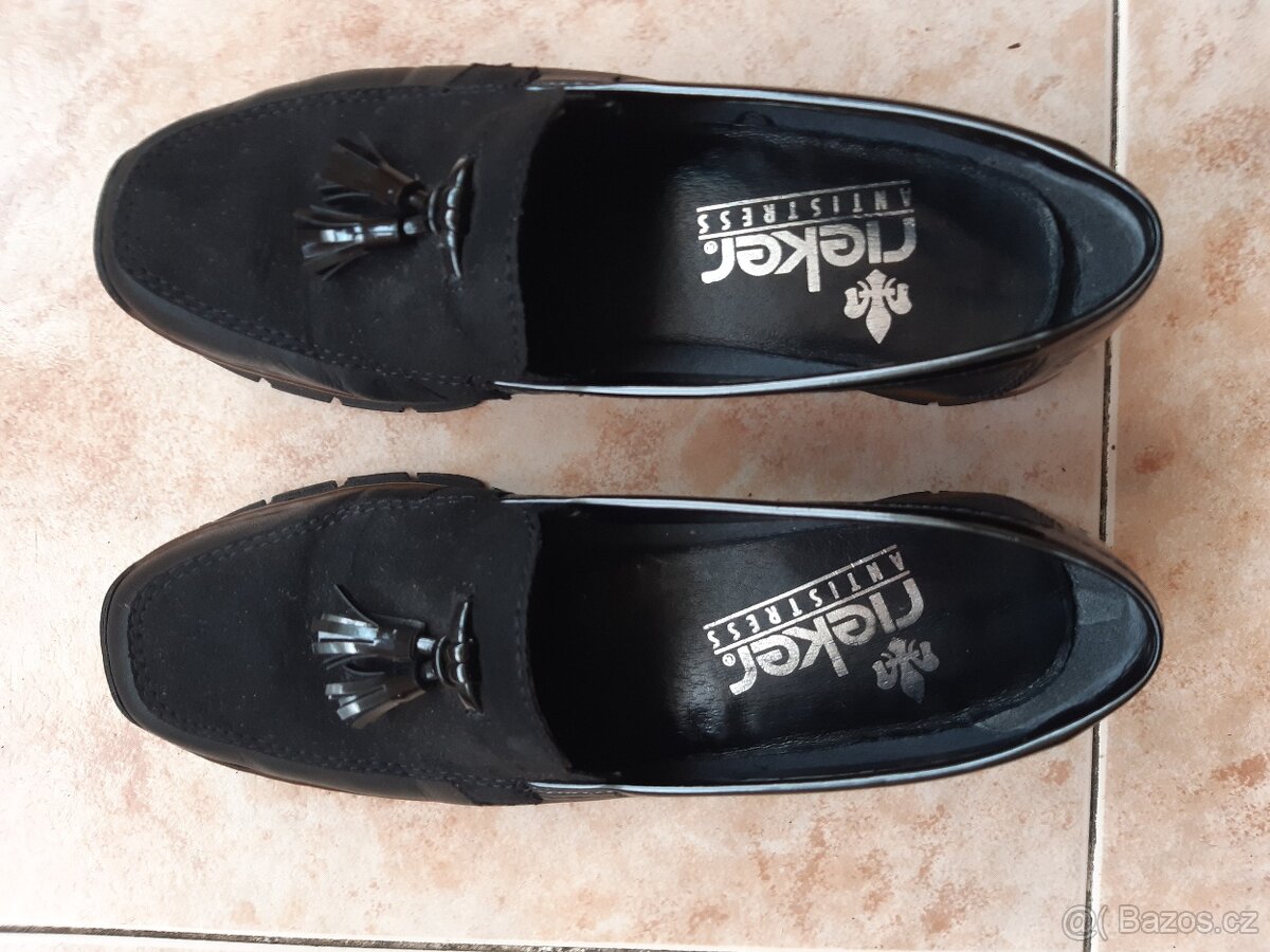 Dámské/dívčí mokasíny Rieker vel. 38 (240mm) - 3