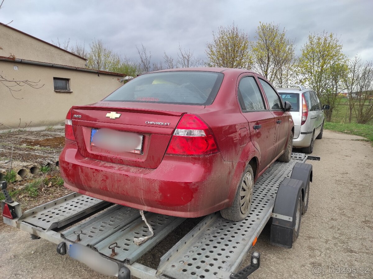 Chevrolet aveo 1,2 53kw díly - 3