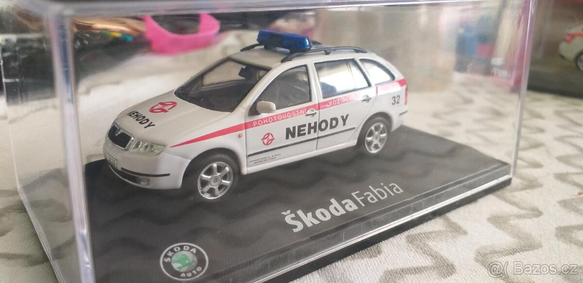 Model-Škoda Fabia-NEHODY..Abrex - 3