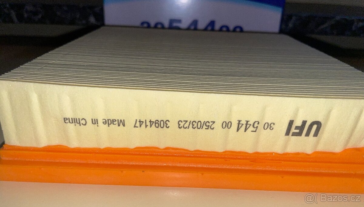 Vzduchový filtr UFI 30.544.00 - 3