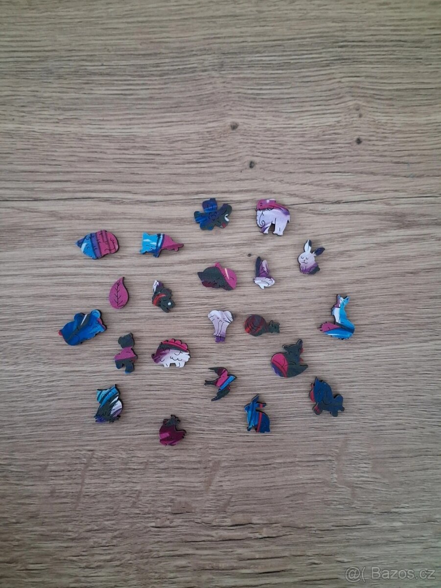Wooden puzzle pejsek - 3