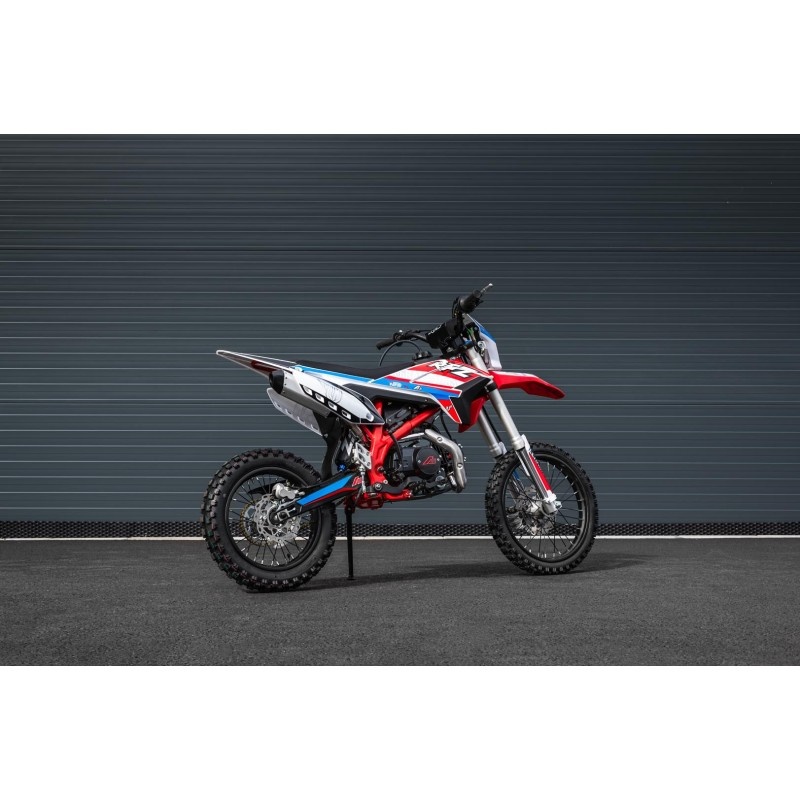 Pitbike Leramotors Thunder 125ccm, kola 17/14, červená