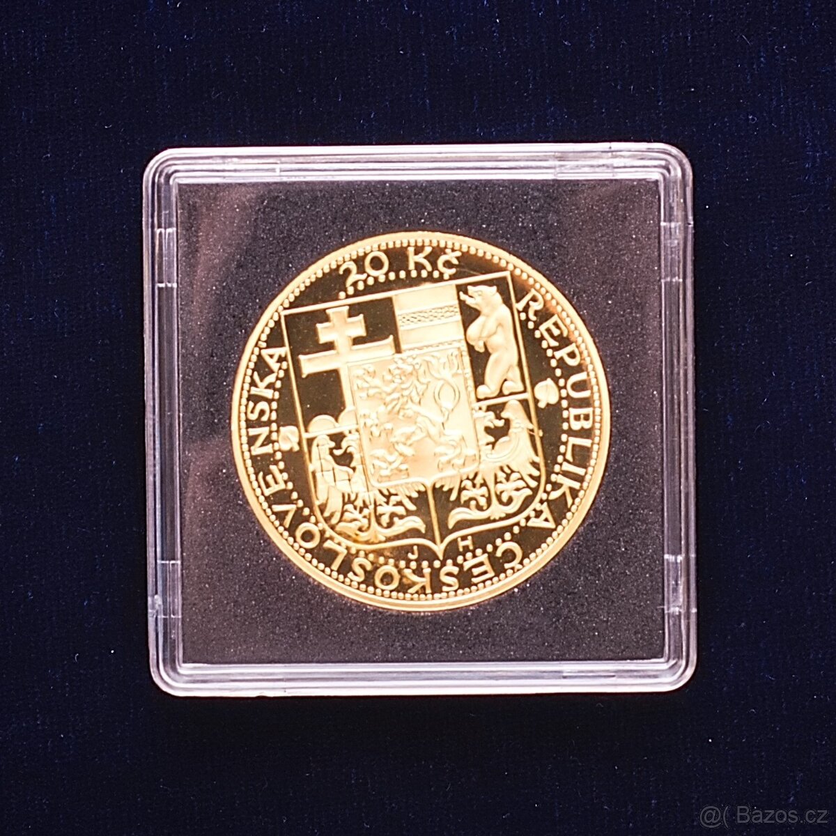 Au+Ag+Cu+Al Zkušební odrážky 20Kč TGM 1850/1937, VZÁCNÉ - 3