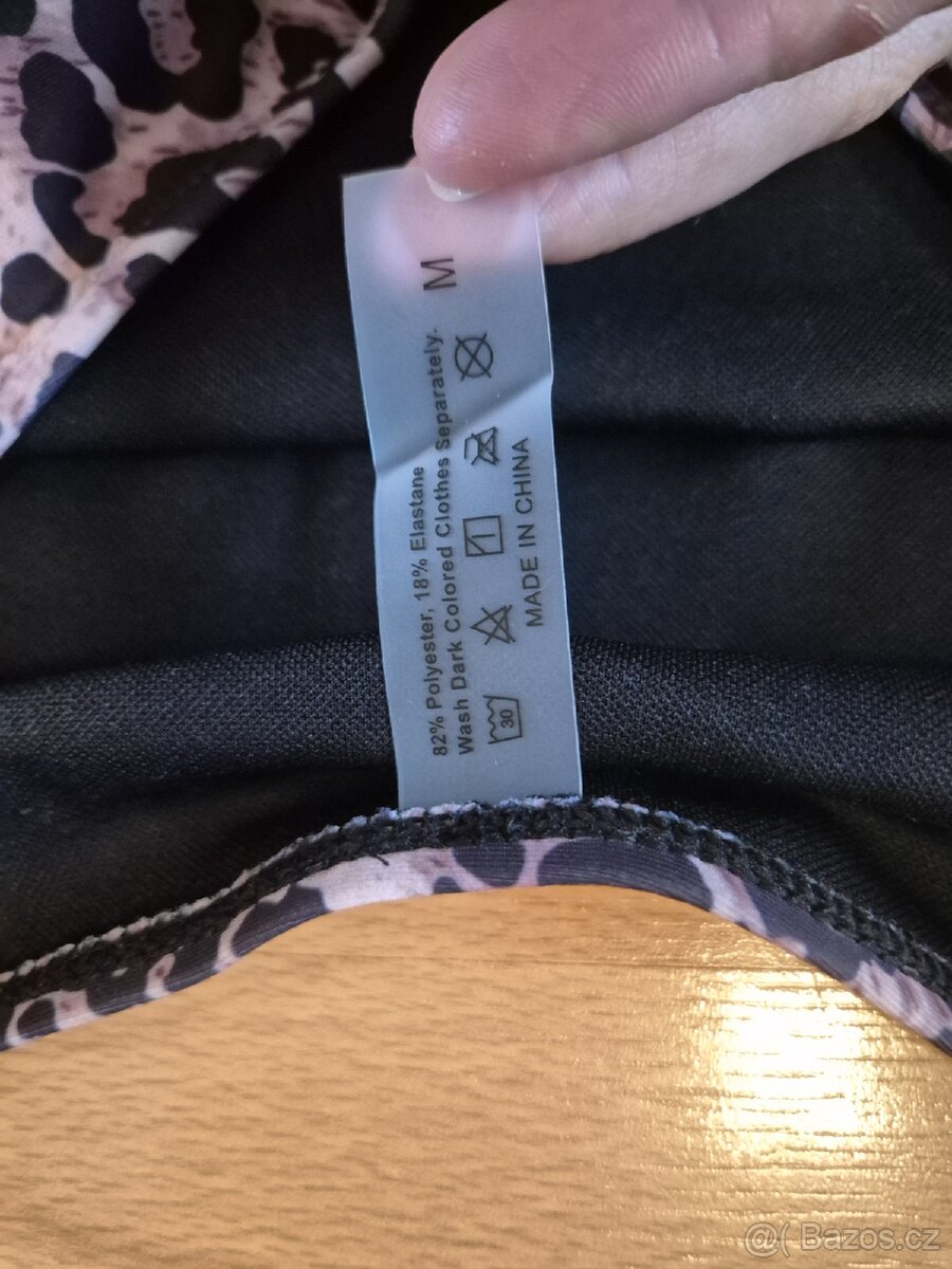 Dámské plavky s leopardím vzorem vel.M Nové - 3