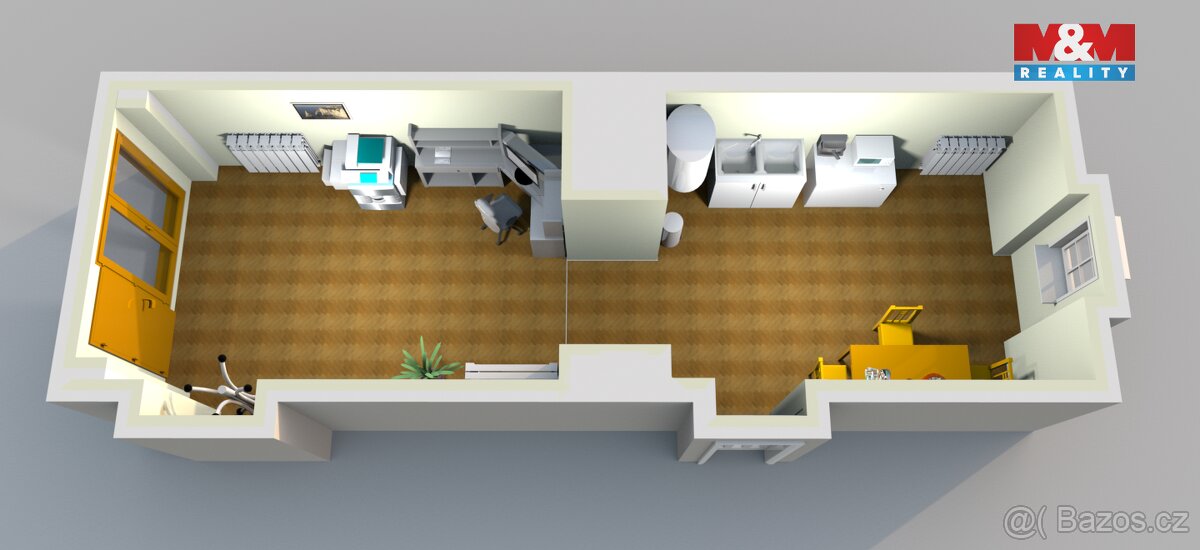 Pronájem obchodních prostor, 31 m², Kolín, ul. Legerova - 3