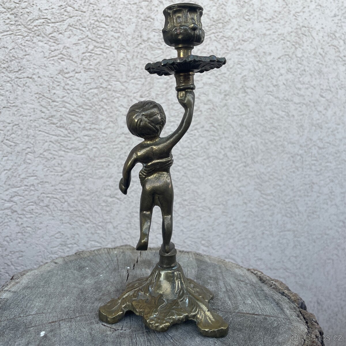 Mosazný svícen - 3
