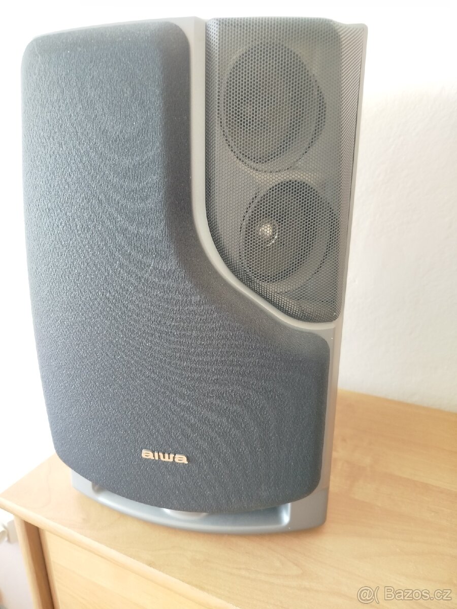 Prodám hifi věž aiwa 1 majitel doklad o koupi, retro , - 3