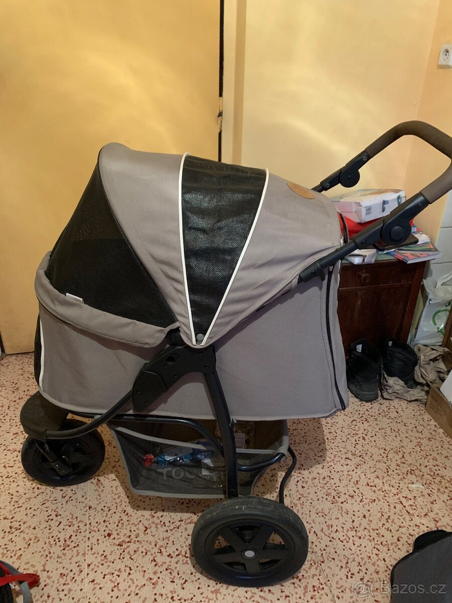 Kočárek pro psa - terénní - 3