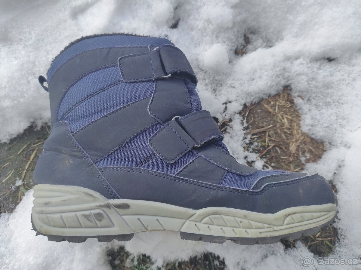 Dětské zimní boty Tchibo, na sucháče, vel 34/35 - 3