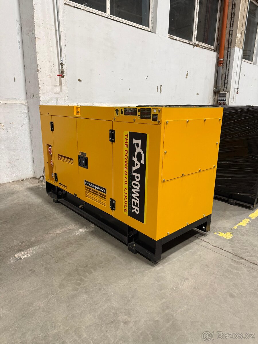 Dieselová elektrocentrála PCA POWER PDE-35 kVA s motorem DEU - 3
