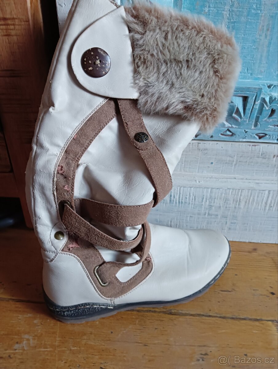 PRODÁM PĚKNÉ ZIMNÍ BOTY - KOZAČKY - 3