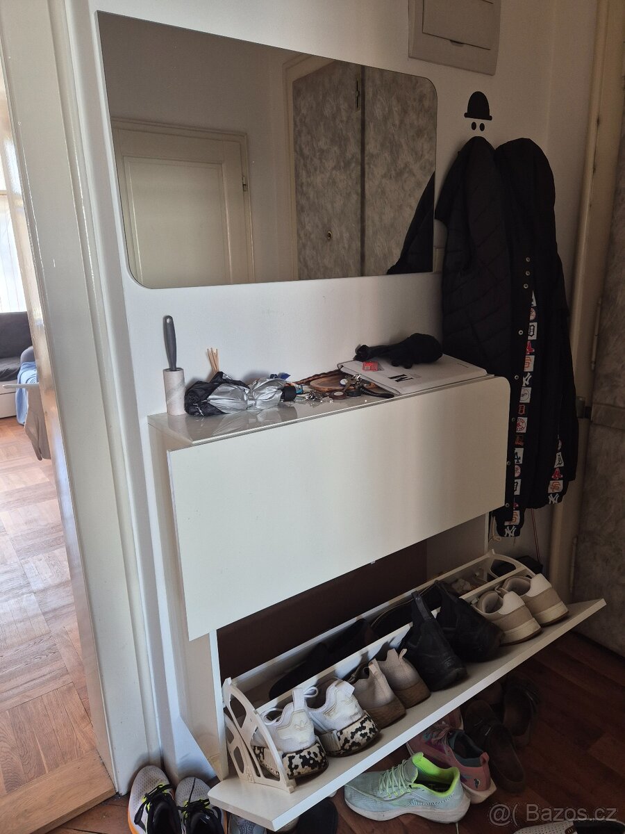 Botník a zrcadlo do předsíně - 3