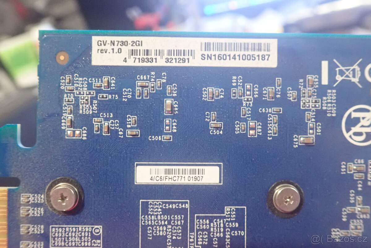 Grafická karta GIGABYTE NVIDIA GeForce GT 730 - 3