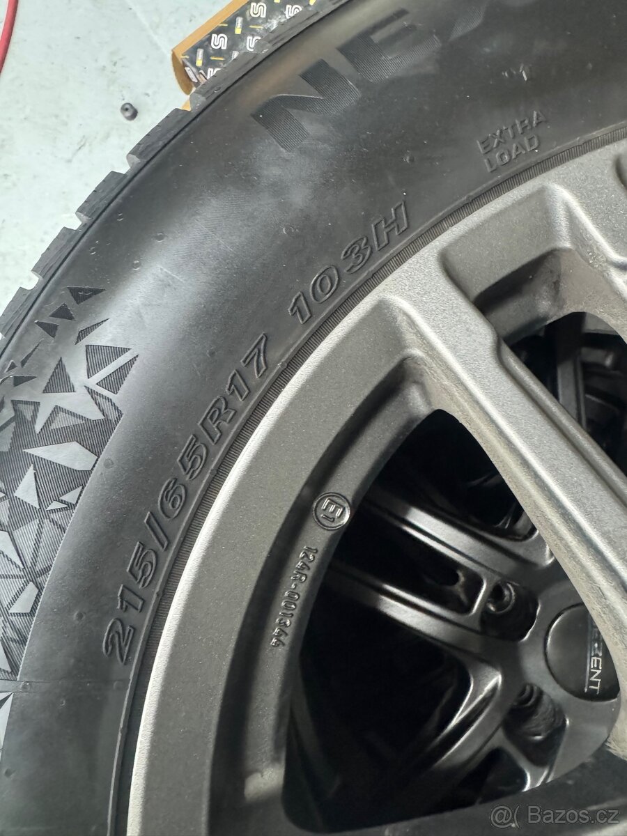 Alu disky dezent + zimní pneu - 3