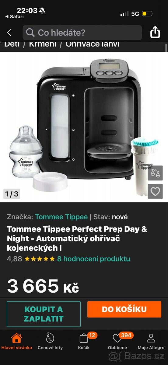 Ohřívač lahví. - 3