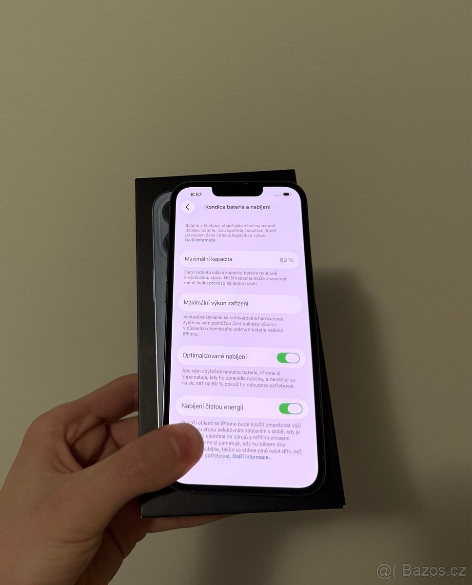 iPhone 13 Pro 128gb stav 🔥,89% baterie 🔋 - 3