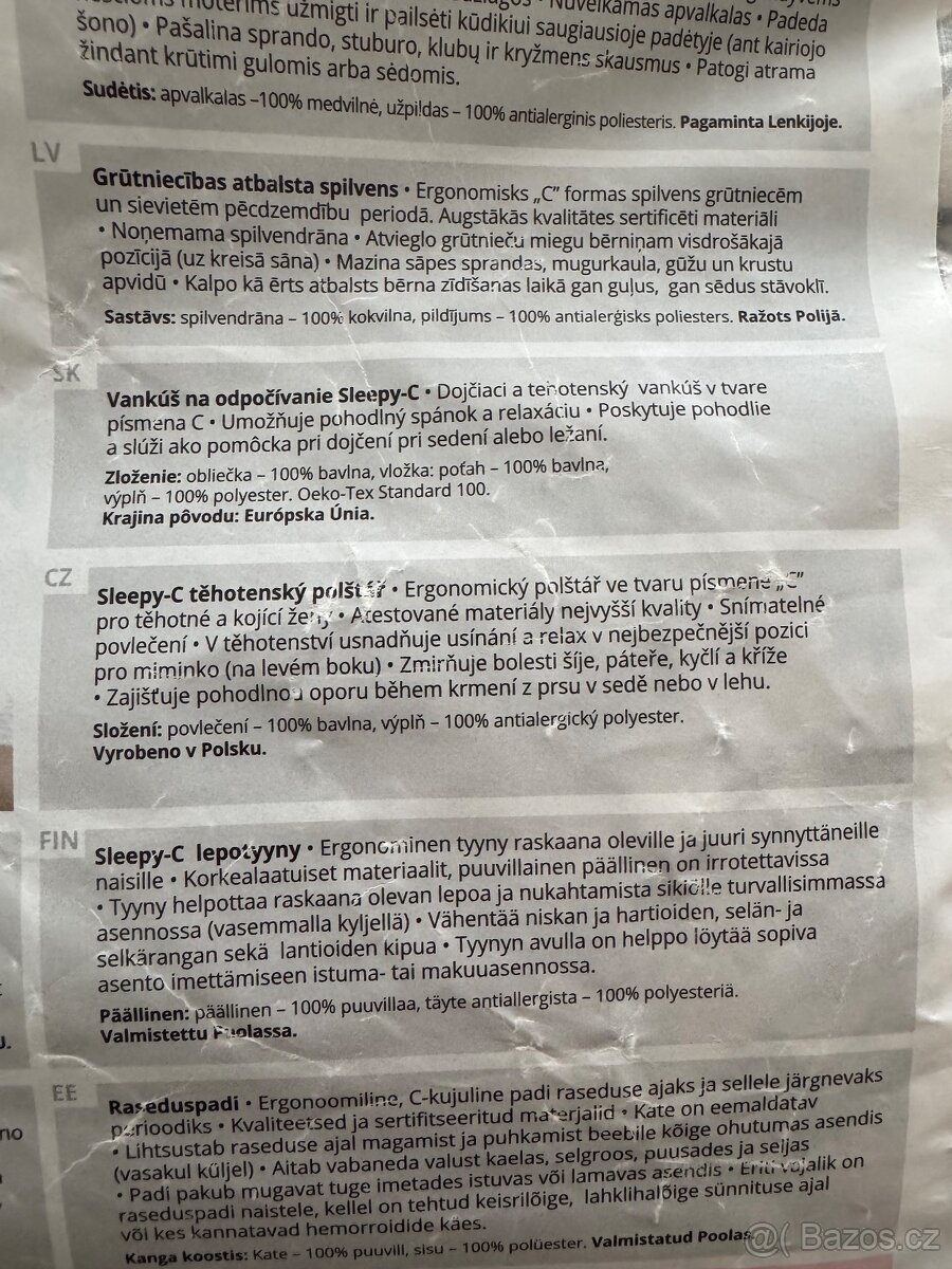 Těhotenský polštář - 3