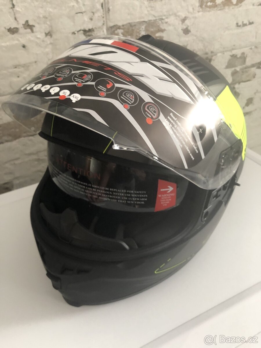 Moto přilba nova vel. XL - 3
