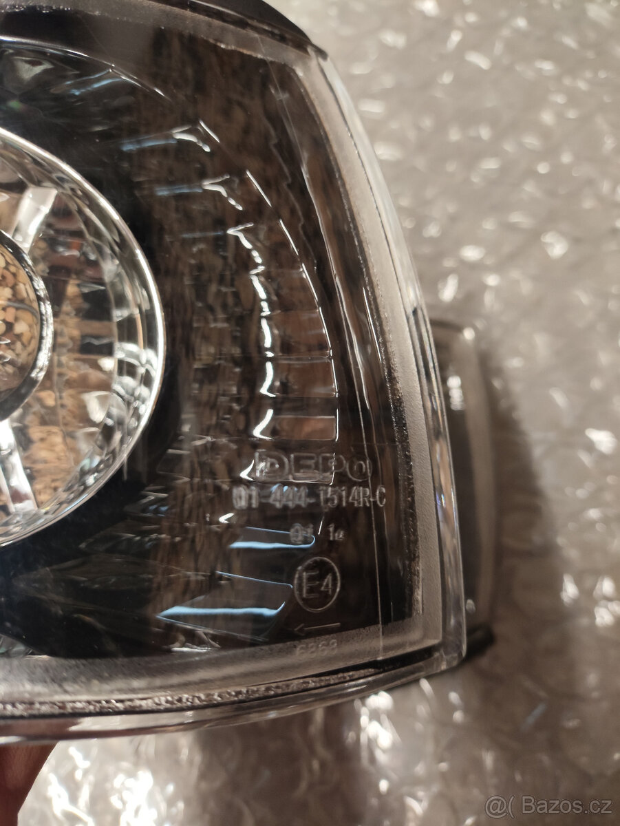 E36 přední blinkry Depo chromové L+R - 3