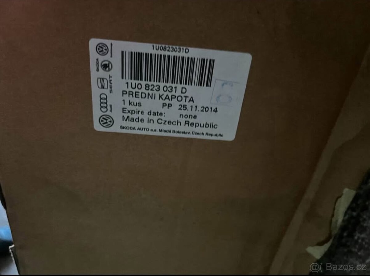 Kapota Škoda Octavia 1 - 3
