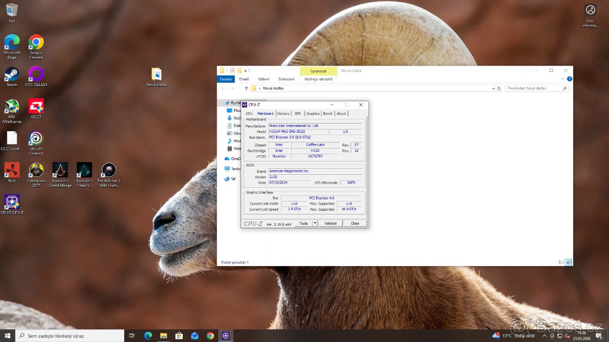 H310 + G5400 + 12GB DDR4 - 3