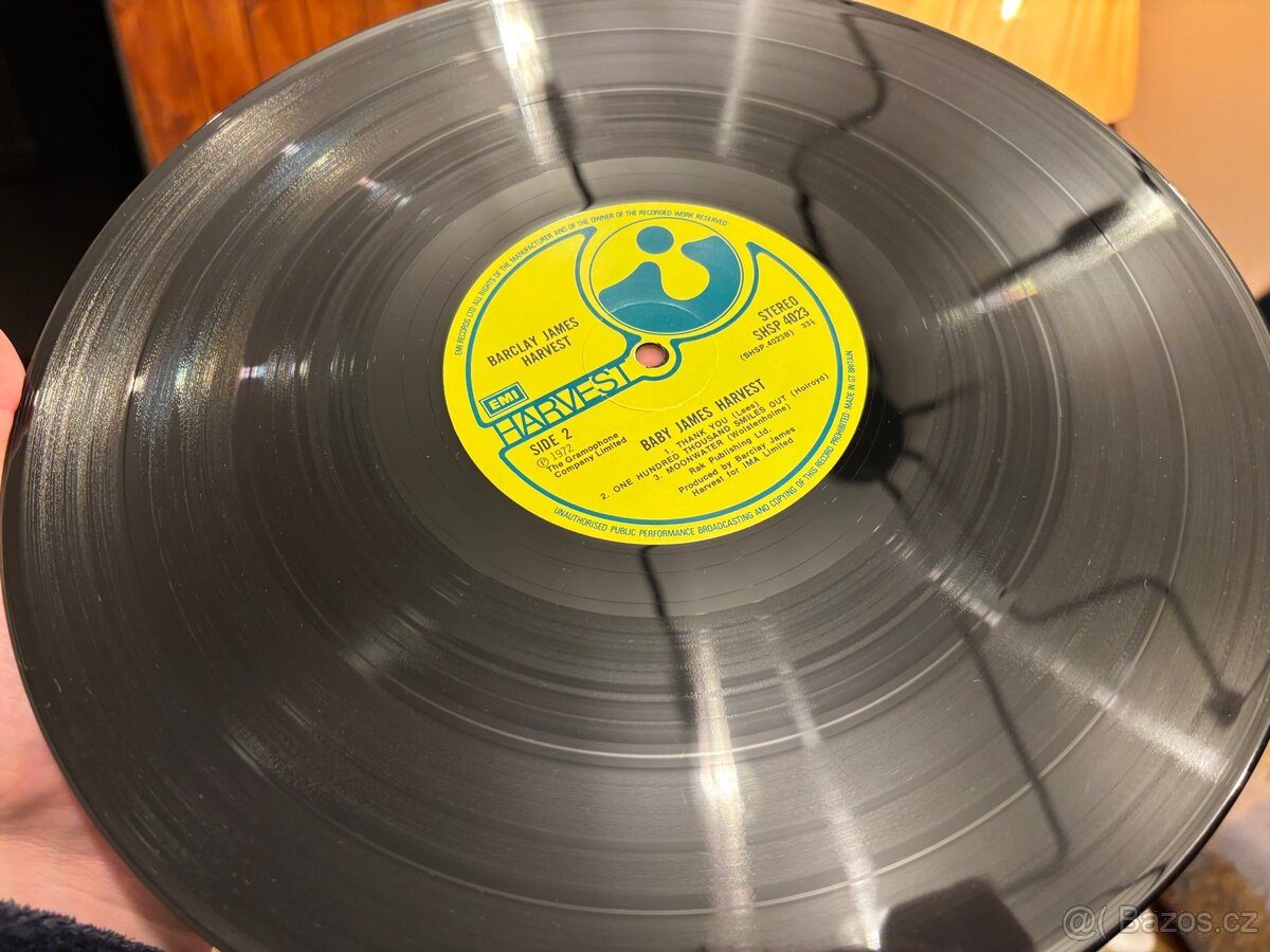 Barclay James Harvest — Baby James Harvest. LP - 3